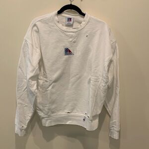 Kith for Russel Athletic Vintage Crewneck Sweatshirt White Size XS